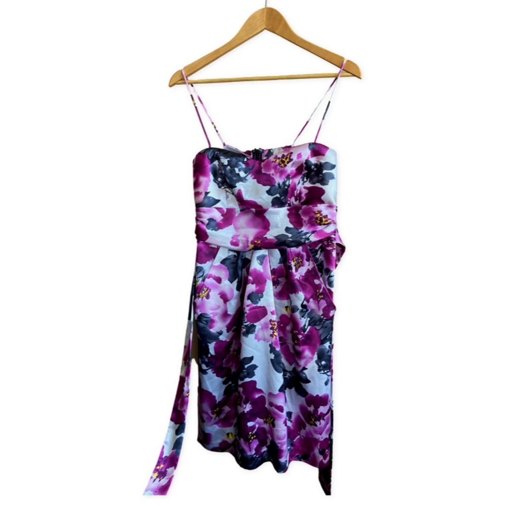 Floral party dress, size 10